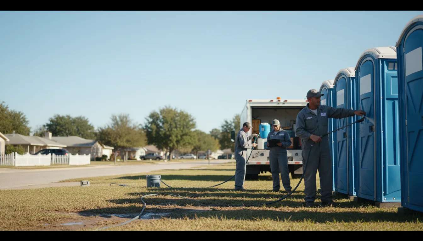Long-Term Portable Toilet Rental in Racine, WV near me